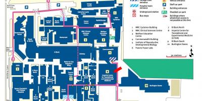 Mapa Imperial college London
