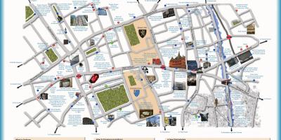 Mapa Holborn Londyn