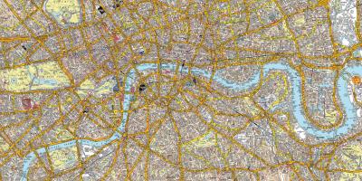 Mapa ulic Londynu